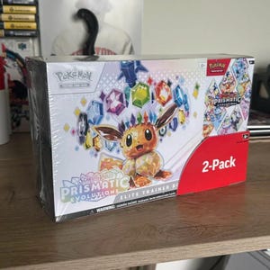 Pokemon Prismatic Evolutions 2-Pack Bundle Elite Trainer Box & Booster Bundle #2