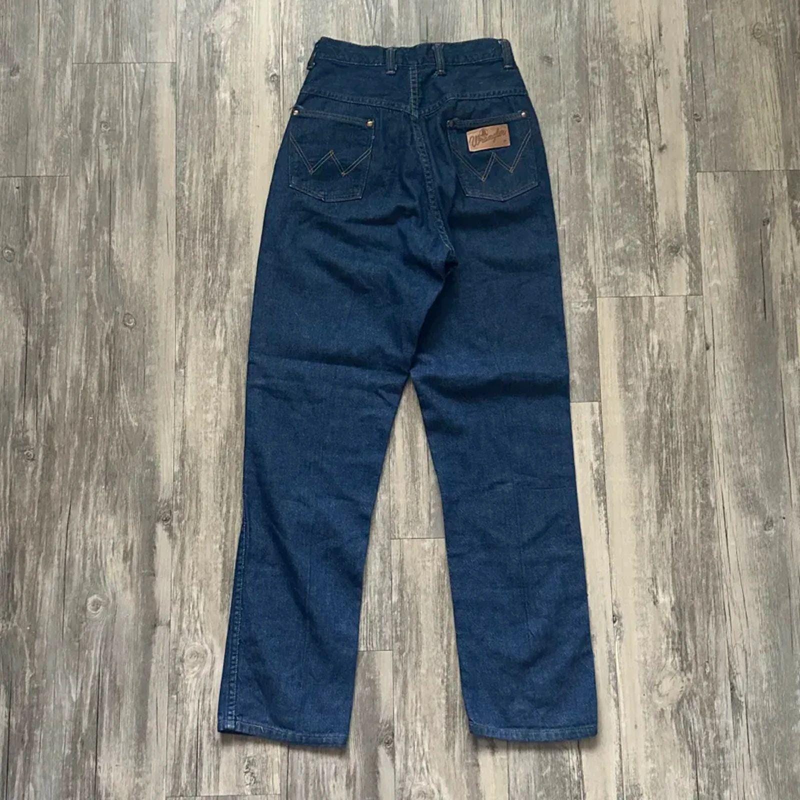 1960's BLUE BELL WRANGLER ★ LIGTHER ★ ORIGINAL Vintage Wrangler Blue Bell Sanforized High Waist
