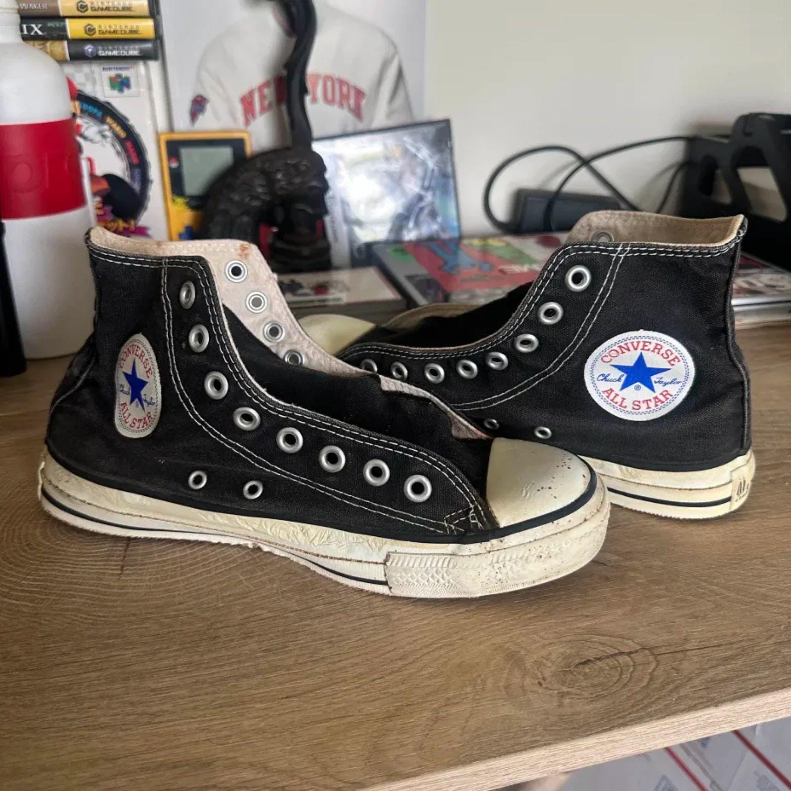 90s convers assembled USA製 Converse Vintage 80s 90s Made In USA Chuck Taylor Low | eBay