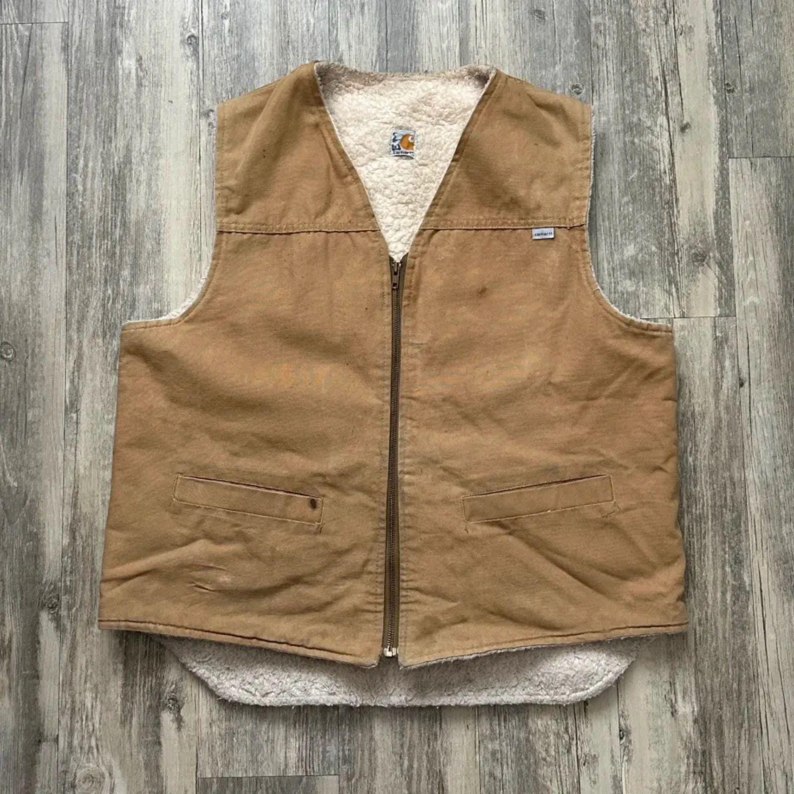 Vintage Carhartt Made in Usa Vest - Etsy Canada