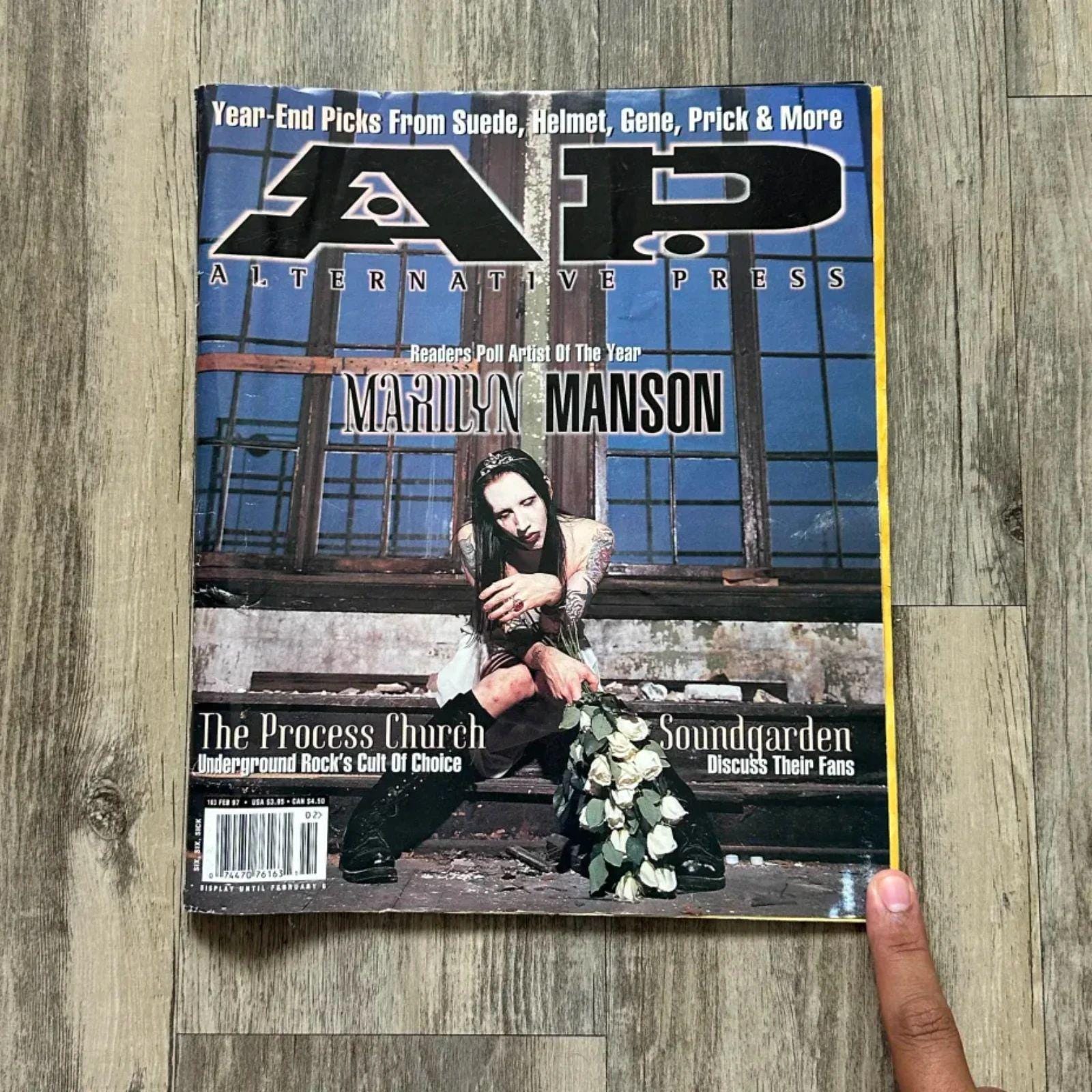 Circus Magazine　MARILYN MANSON ロックマガジン Circus Magazine MARILYN MANSON ロックマガジン 超大特価 1997