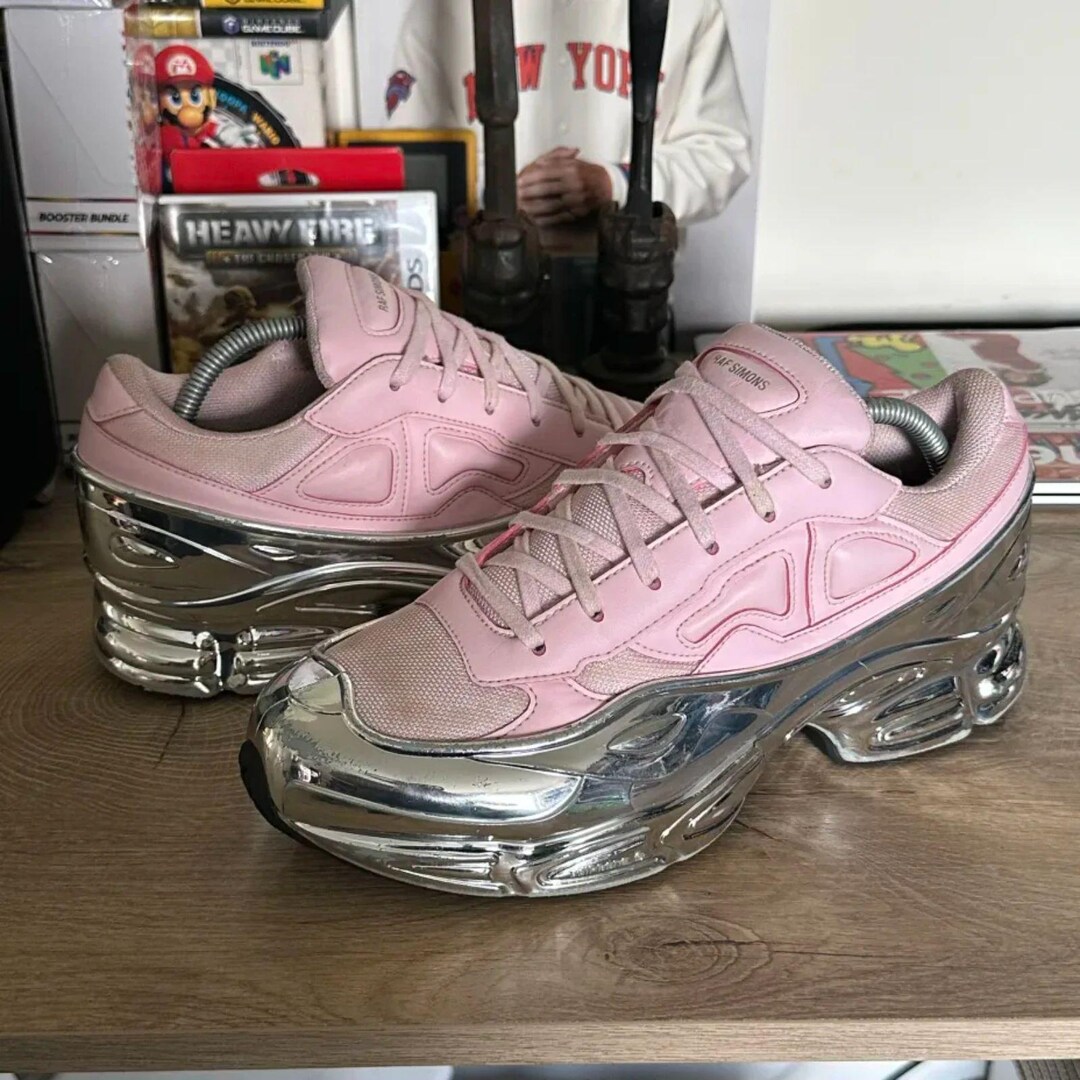 RAF SIMONS x ADIDAS OZWEEGO　26.5 Raf Simons X Ozweego 'Mirrored Cream White' - Adidas