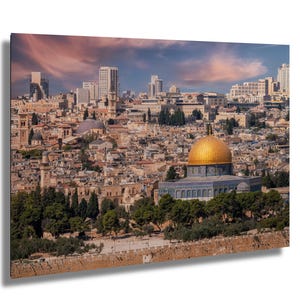 Jerusalem from the Mount of Olives, Jerusalem, Israel