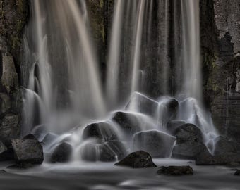 Silky Perfection Closeup, Selfoss, Iceland