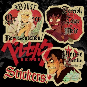 BERSERK—Sticker Pack!