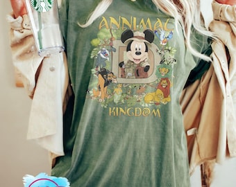 Retro Animal Kingdom Safari Mickey Shirt, Comfort Colors Disney Safari Tee, Disney World Trip Shirt, Vintage Park Day Shirt