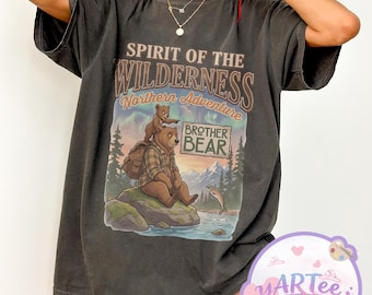 T-shirt Disney Brother Bear, Disney World T-shirt Animal Kingdom, T-shirt familievakantie cadeau, Brotherhood Design