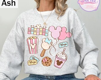 The Most Magical Place On Earth Shirt, Disney Park Icons Tee, Epcot Animal Kingdom Hollywood Studios, Best Day Ever Disney Trip Shirt