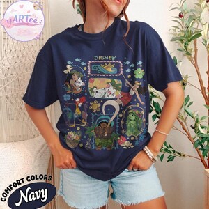 Disney Prinsessan Vaiana 2026 Filmen T-shirt med Coquette Rosett, Födelsedagströja, Matchande familjekläder för Disneyland och WDW Adventures bild 3