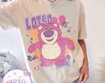 Disney Lotso T-shirt, Toy Story Bear Adventure-T-shirt, Lotso Knuffelbeer 1995-shirt, Disney Pixar Gift, WDW Trip-shirt, Toy Story Land-T-shirt