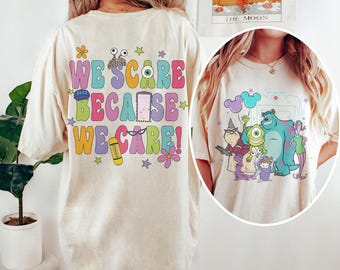 Shirt retro Monster Incs, shirt Mike And Sulley, Disney-shirt voor kinderen, Pixar-shirt, Monsters Incs-verjaardagsshirt