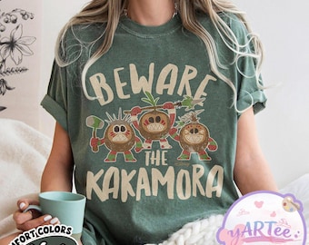 Disney Vaiana Se upp för Kakamora-tröja, Kakamora kokospirat-t-shirt, Prinsessan Vaiana-tröja, födelsedagspresent-tröjor, Disneyland-familjeresa