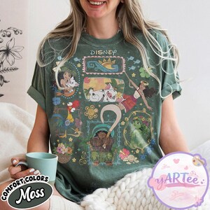 Disney Prinsessan Vaiana 2026 Filmen T-shirt med Coquette Rosett, Födelsedagströja, Matchande familjekläder för Disneyland och WDW Adventures bild 2