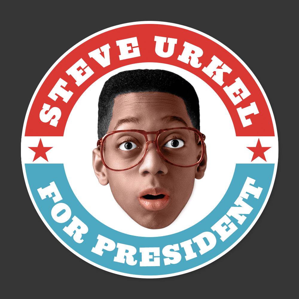 Stickers Vinyle Steve Urkel – Haute Qualité, Amovibles Et Waterproof – Pour Voiture, Mur, Etc.
