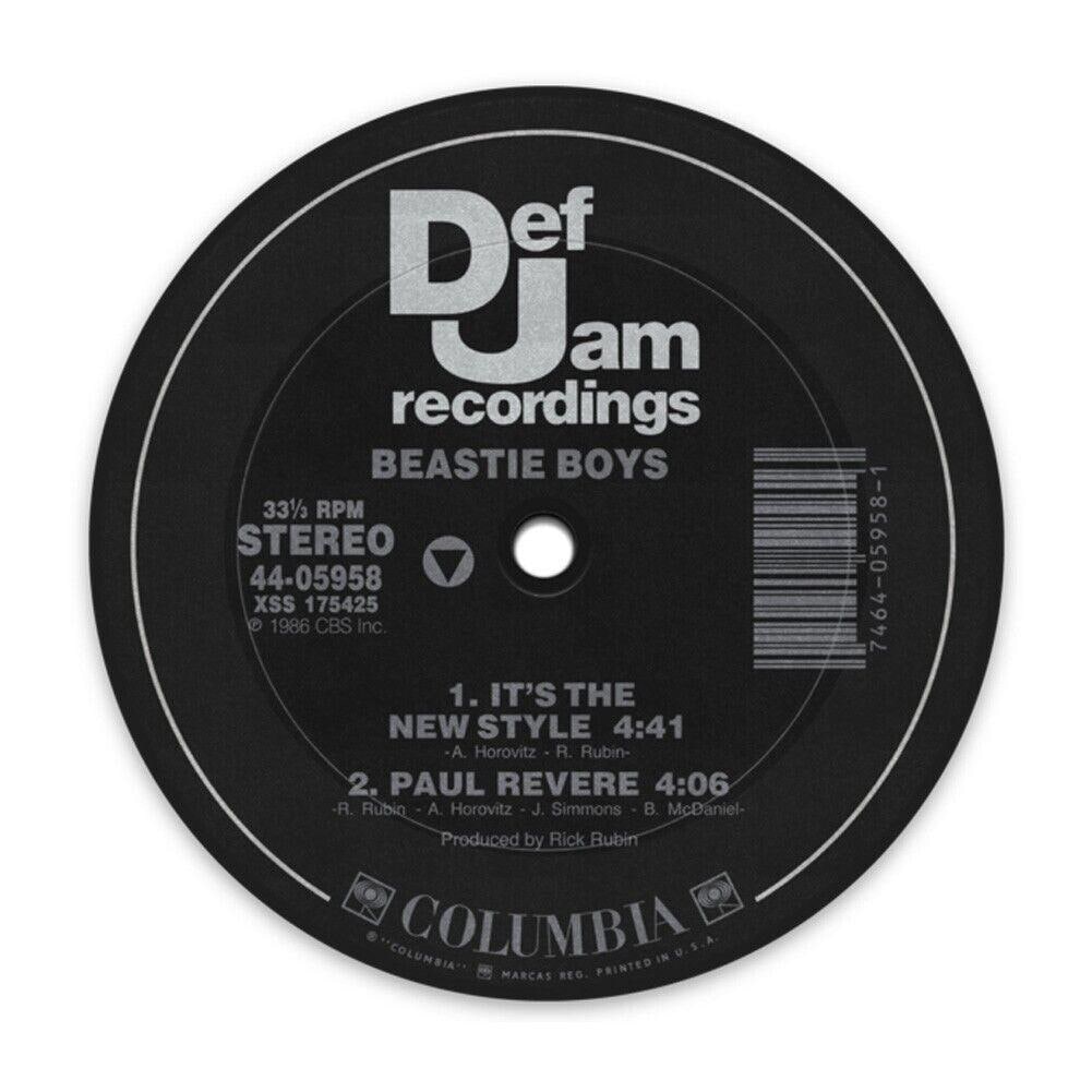 BEASTIE BOYS Sticker | Def Jam Record Label Vinyl Sticker | Licensed To Ill | 80s hip hop sticker