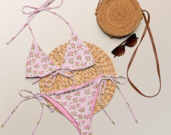 Ultimate Soft Girl Summer Bikini - Romantic Vintage Cottagecore Swimsuit - Sustainable Premium Swimwear