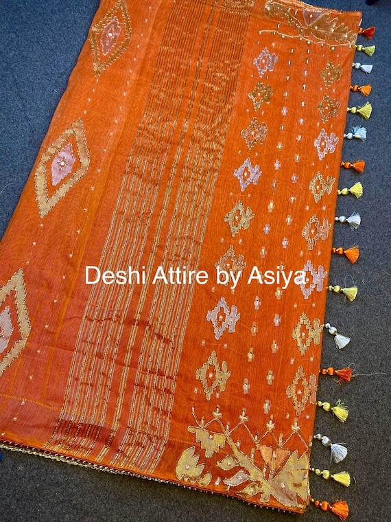Multicolor Indian Dhakai Jamdani Saree at Best Price in Nadia | Biswas Multicolor Indian Dhakai Jamdani Saree at Best Price in Nadia | Biswas