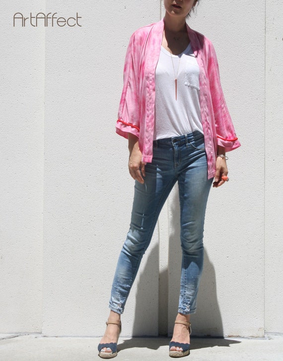 short kimono cardigan