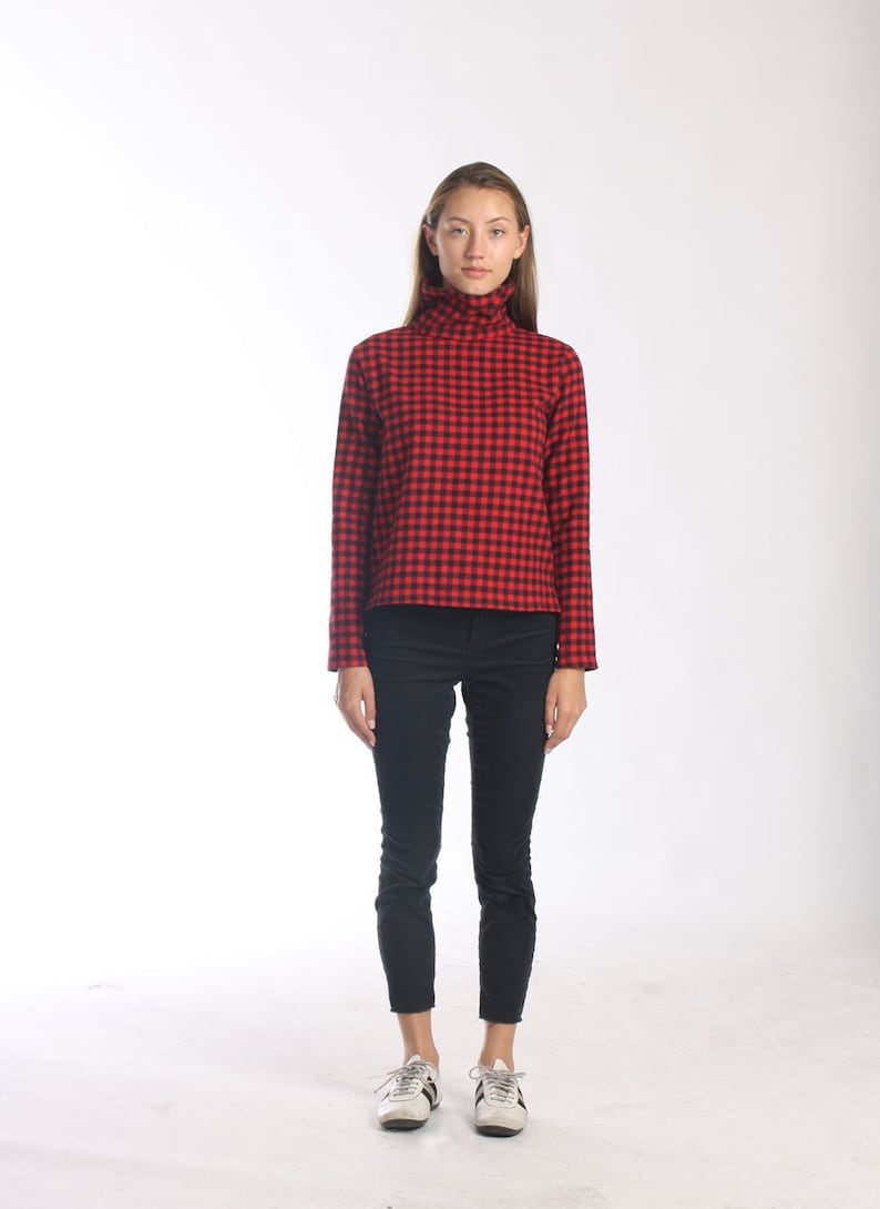 Why Its Good To Pull Over To Side Of >> Funnel Neck Pull Over With Side Split Plaid Winter Sweater Etsy Why Its Good To Pull Over To Side Of >> Funnel Neck Pull Over With Side Split Plaid Winter Sweater Etsy