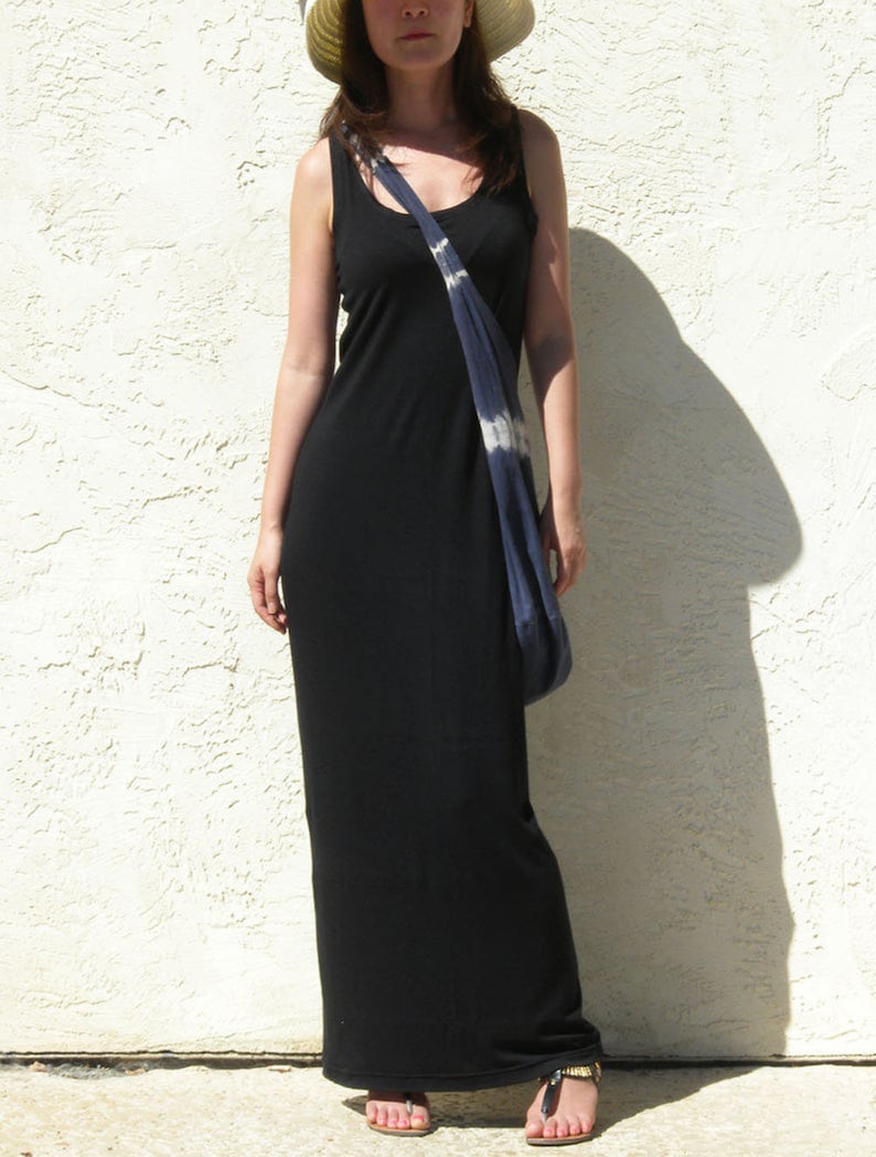 straight maxi dress
