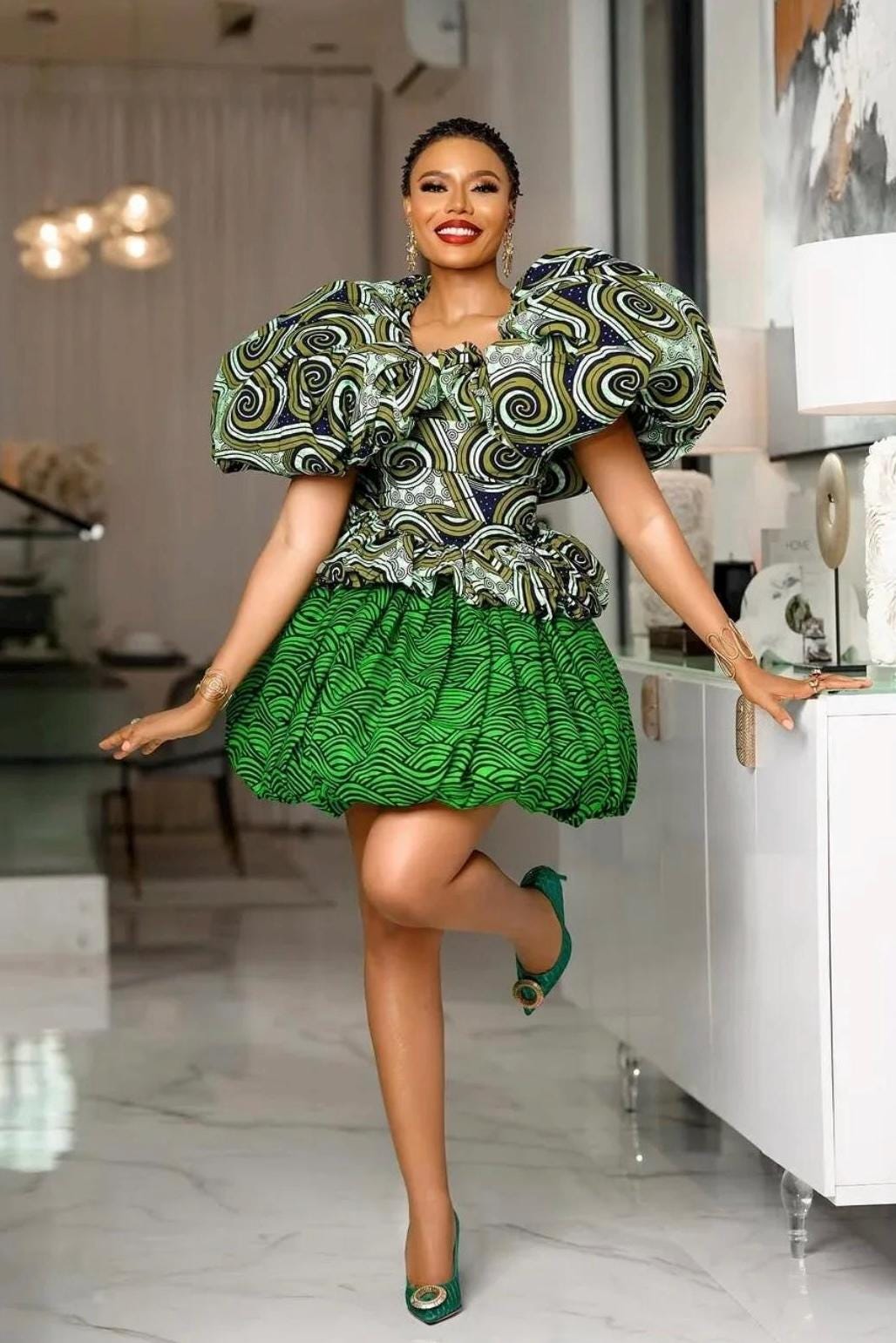 Ankara Skirt Trendy Birds Ankara Styles Fabric Sold By Yard