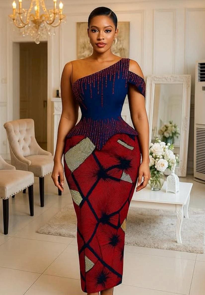 beaded kente dress Vintage Beaded Mermaid Wedding Dress: Sweetheart Neckline, Crisscross Back   Brydealo