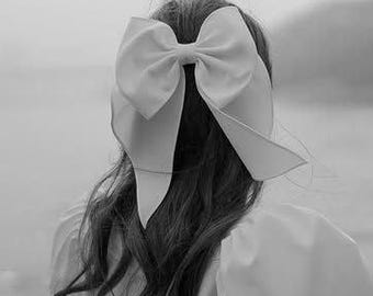 Bridal Hair Bow Bachelor Party Pearl Veil Bride Hair Bow Bride Veil Bow Bridal Hair Accessory Wedding Hair Accessories for Bride