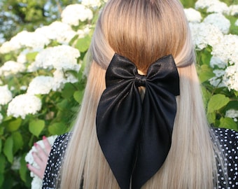 Oversize Bow, Black Headband Women, Pink Cosplay Headband, Large Pink Hair Bow, Big Pink Bow, Light Pink Cosplay, Anime Bows, Hair Bow Women