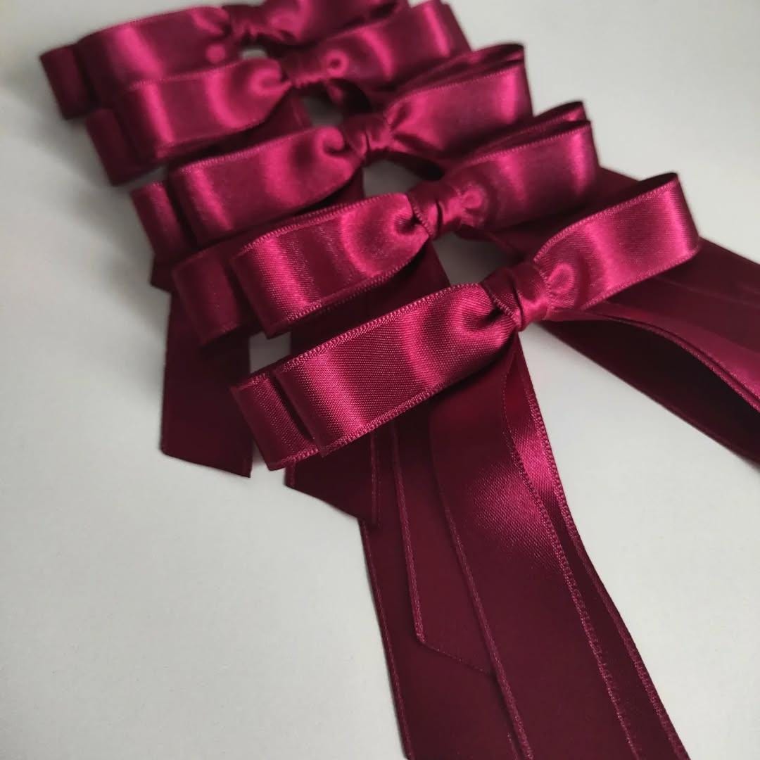 Große Schwarze Samt-Haarschleife Mit Clip – Elegant & Vielseitig Für Hochzeit, Alltag Oder Party