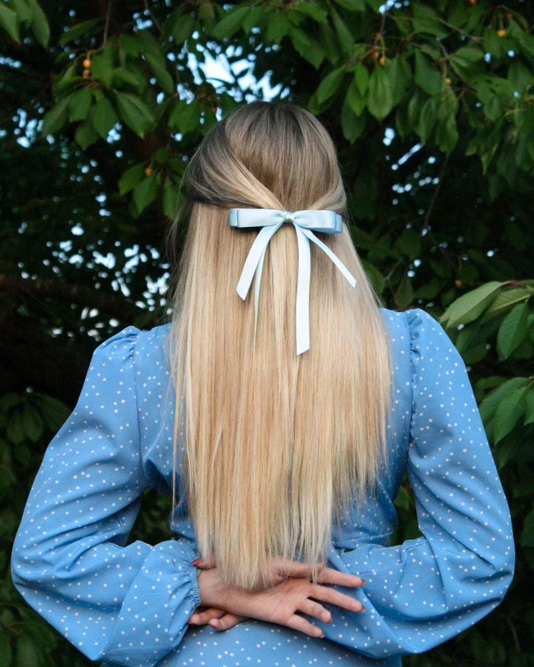 Große Schwarze Samt-Haarschleife Mit Clip – Elegant & Vielseitig Für Hochzeit, Alltag Oder Party