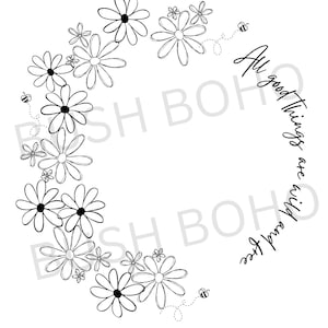 All Good Things Hat Burning Design, Pyrography, Printable Stencils, Digital Template, Laser Friendly Graphic, png jpg pdf svg files, DIY