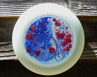 THE WHEEL LE Poster Art Frisbee 175gm glow / grateful dead