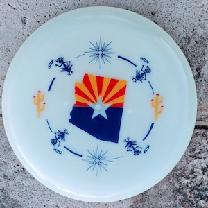 ÉTAT DE L’ARIZONA Carte des cactus 175gm glow / ultimate frisbee