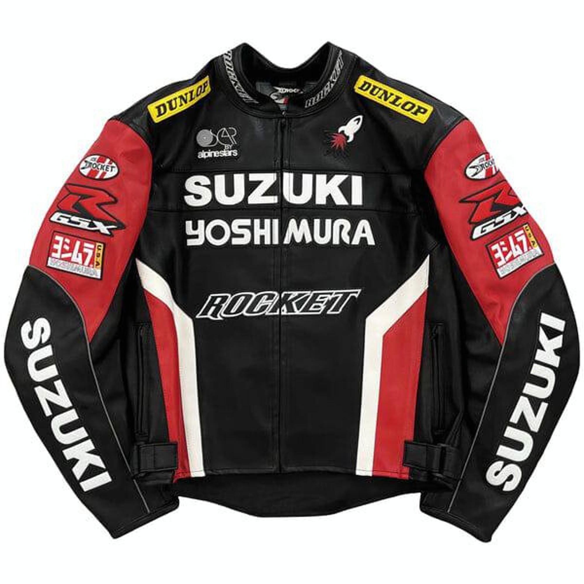 SUZUKI GSX レザージャケット YOSHIMURA スズキウエス・クーリー レザージャケットを手に入れよう！