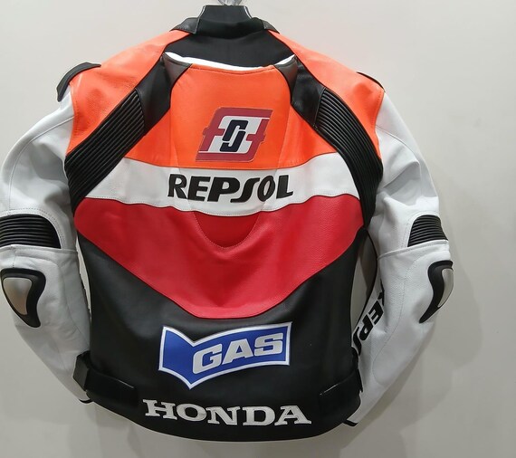 Repsol Honda レーシングジャケット レザー 54 Honda Repsol