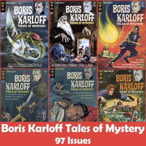 Tales of Mystery Comics Collection, 97 Issues CBR - Digital Download