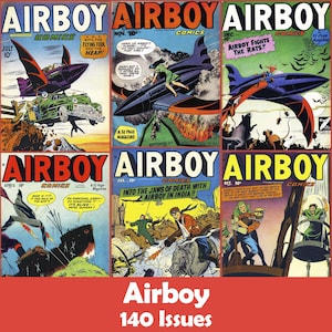 Airboy Comics Collection, 140 Issues CBR - Digital Download