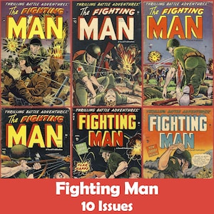 Fighting Man Comics Collection, 10 numeri CBR - Download digitale