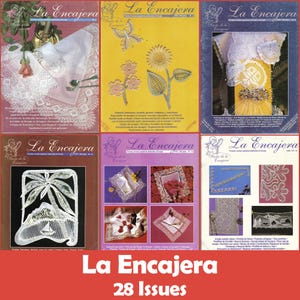Bobbin Lace Making Magazine Collection, 28 Issues - Digital Download