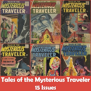 Tales of the Mysterious Traveler Comics Collection, 15 Issues CBR - Digital Download
