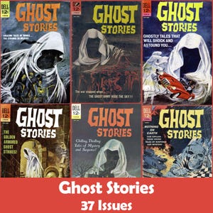 Ghost Stories Comics Collection, 37 Issues CBR - Digital Download