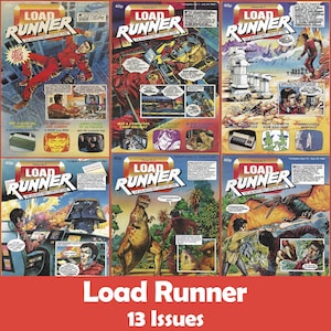 Load Runner, UK Comics Collection, 13 Issues CBR - Digital Download