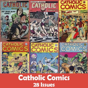 Catholic Stories Comics Collection, 28 Issues CBR - Digital Download