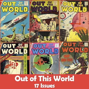 Out of This World Comics Collection, 17 Issues CBR - Digital Download