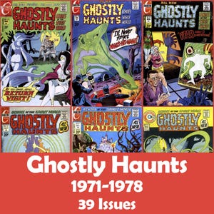 Ghostly Haunts Comics Collection, 39 numeri CBR - Download digitale