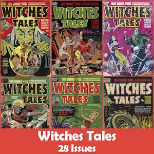 Witches Tales Comics Collection, 28 Probleme CBR - Digitaler Download