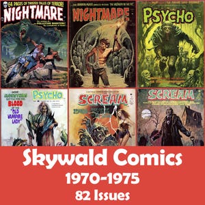 Skywald Comics Collection, 82 Issues CBR - Digital Download