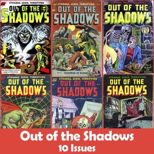 Raccolta di fumetti Out Of The Shadows, 10 numeri CBR - Download digitale