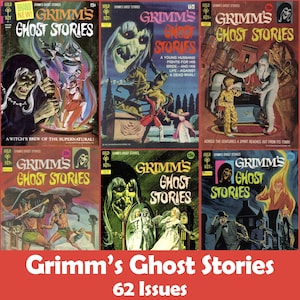 Grimms Ghost Stories Comics Collection, 62 Issues CBR - Digital Download