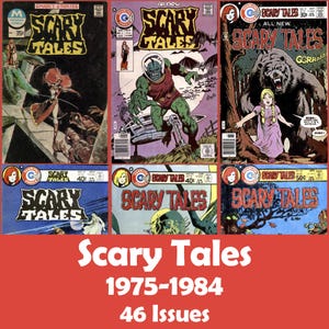 Scary Tales Comics Collection, 46 Issues CBR - Digital Download